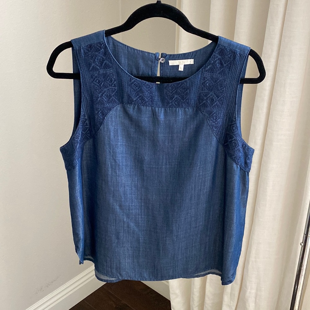 Denim Tank Size L